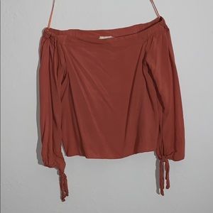 Off the shoulder blouse